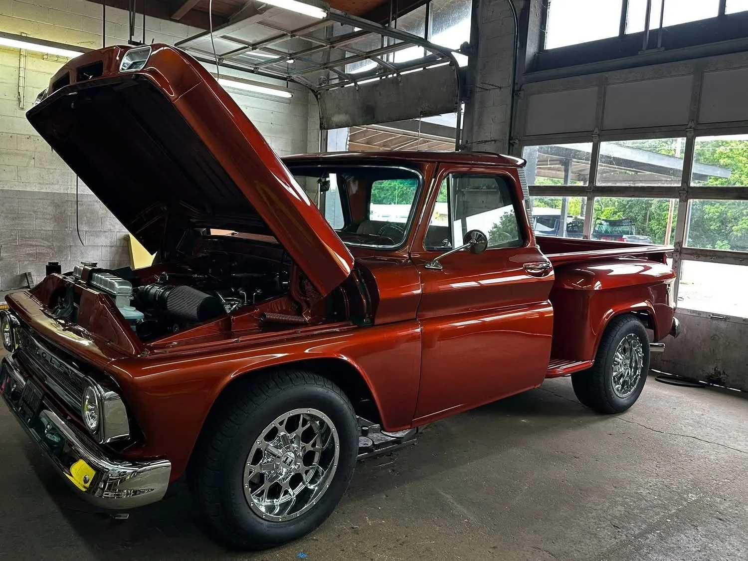 Classic Chevy Truck Glass Restoration